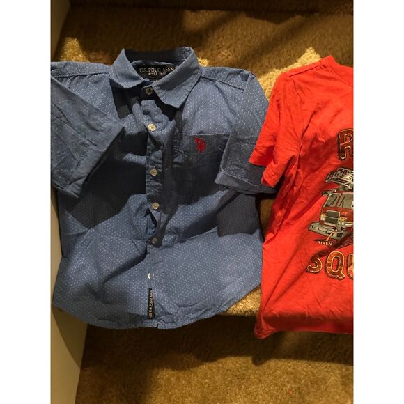 Bundle of Boy Clothes Mixed with Tops & Jackets Size 7/8 - Picture 4 of 9